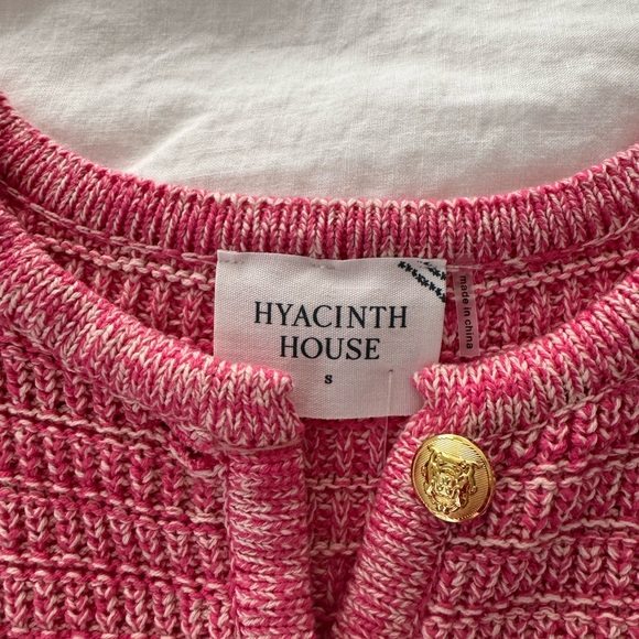 Tuckernuck Pink Women's Cardigan Sweater - Picture 3 of 7